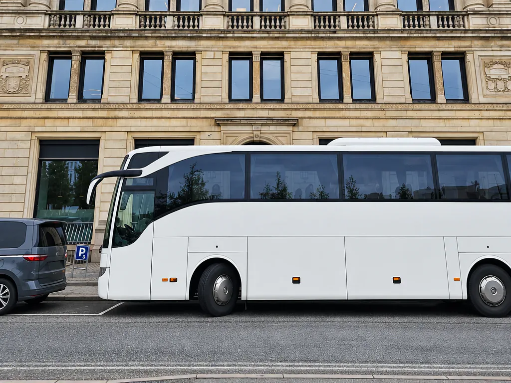 BusCom coach with luggage hold for groups in Linkoping